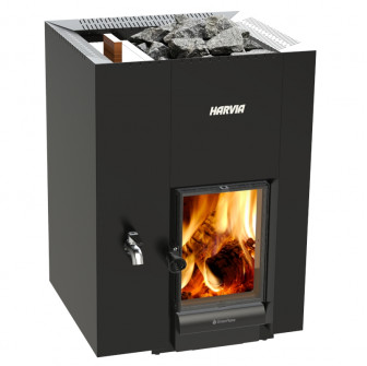 Peč za savno na drva - HARVIA Linear 22 GreenFlame LS