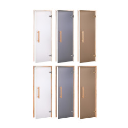 AD NATURAL steklena vrata za savne, Mat steklo 