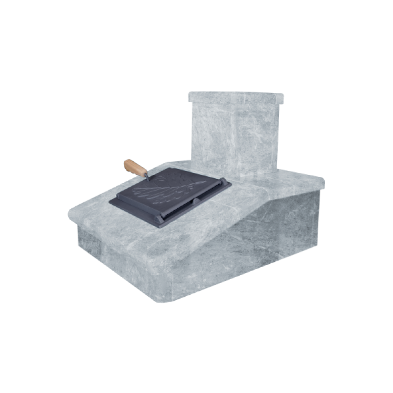 Kamniti zaključek dimnika, Talkochlorite, 290 mm