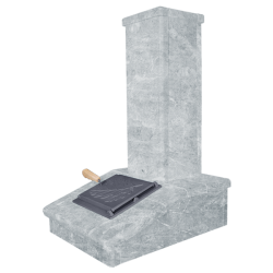 Kamniti zaključek dimnika, Talkochlorite, 790 mm 