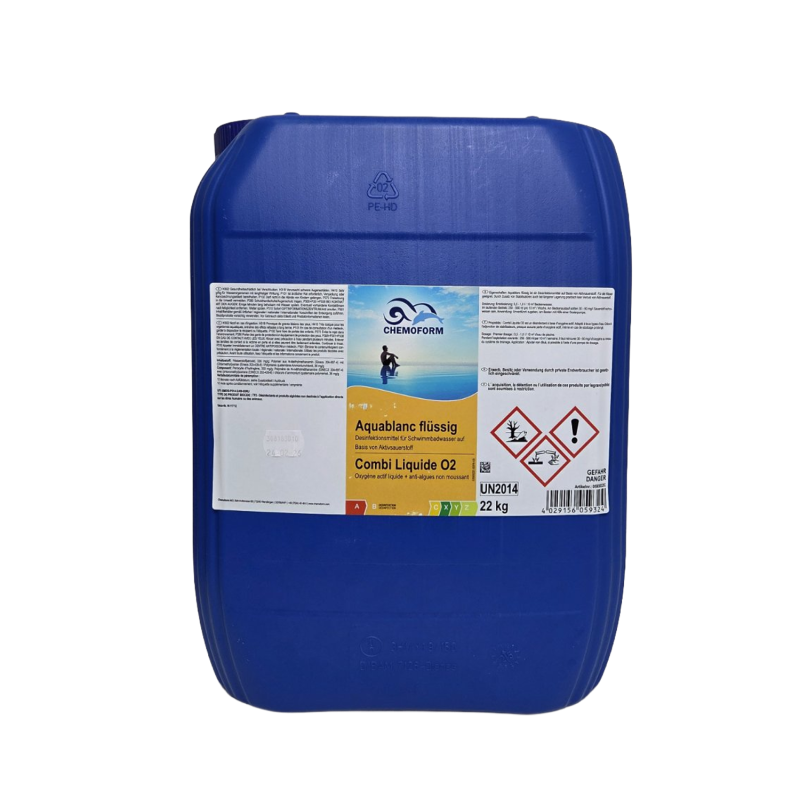 CHEMOFORM Aktivni kisik z algicidom, tekoči, 22 kg