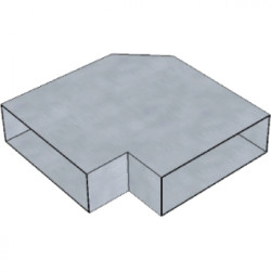 Koleno ravno 5F15/90  Koleno ravno 5F15/90