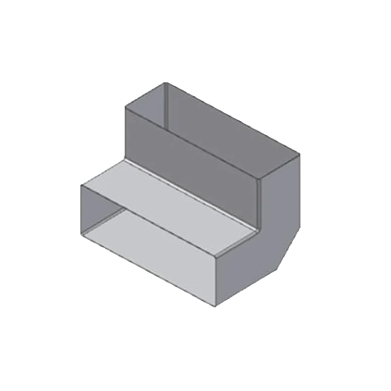 Koleno ozko 50x150, 90°