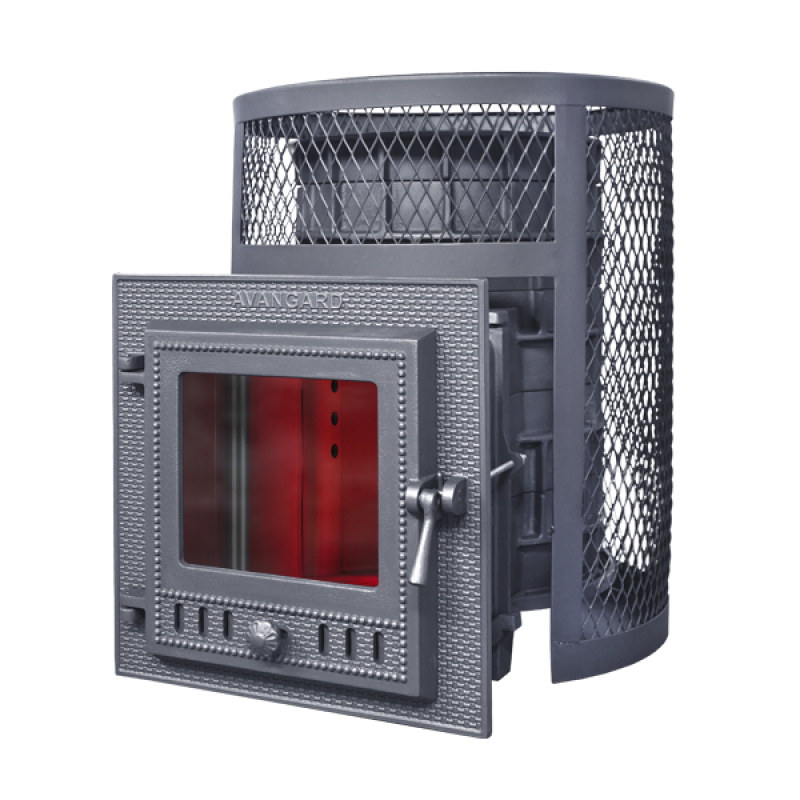 Peč za savno GEFEST- Avangard 24 (М) v okrogli mreži