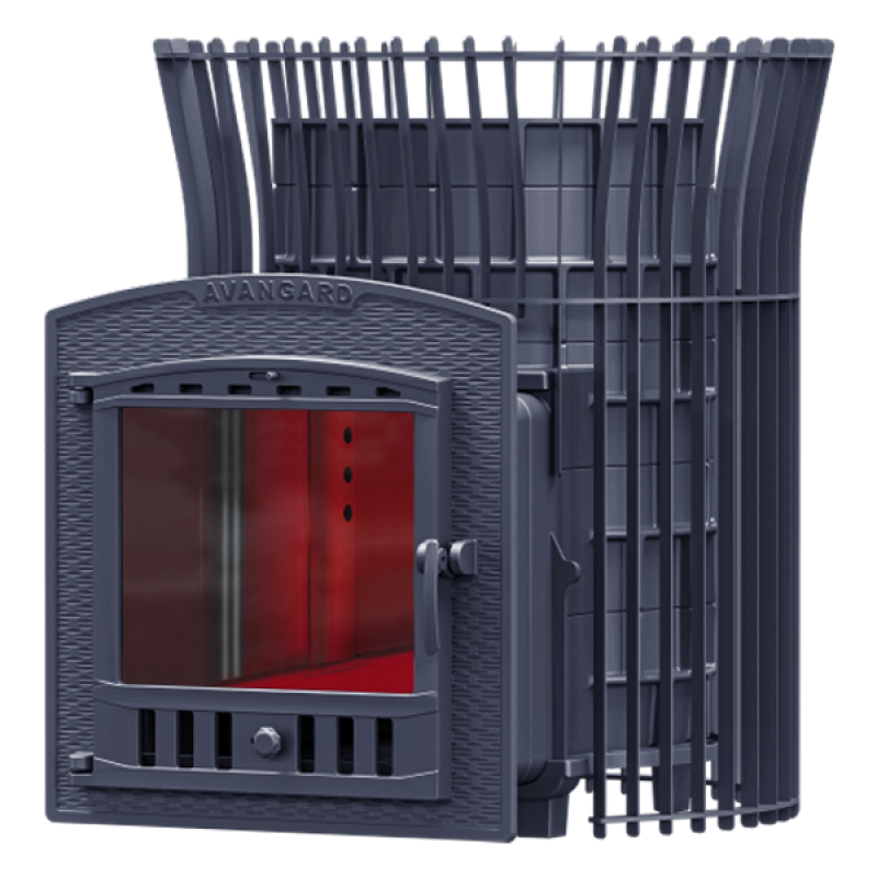Peč na drva GEFEST - AVANGARD 30 (P2) v mreži tulipan