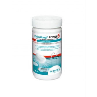 Počasi topne klorne tablete Chlorilong Power 5, 1,25 kg