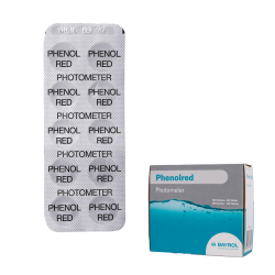 Tablete za testiranje vode za fenolrdeči fotometer, določanje pH, 10 tablet 