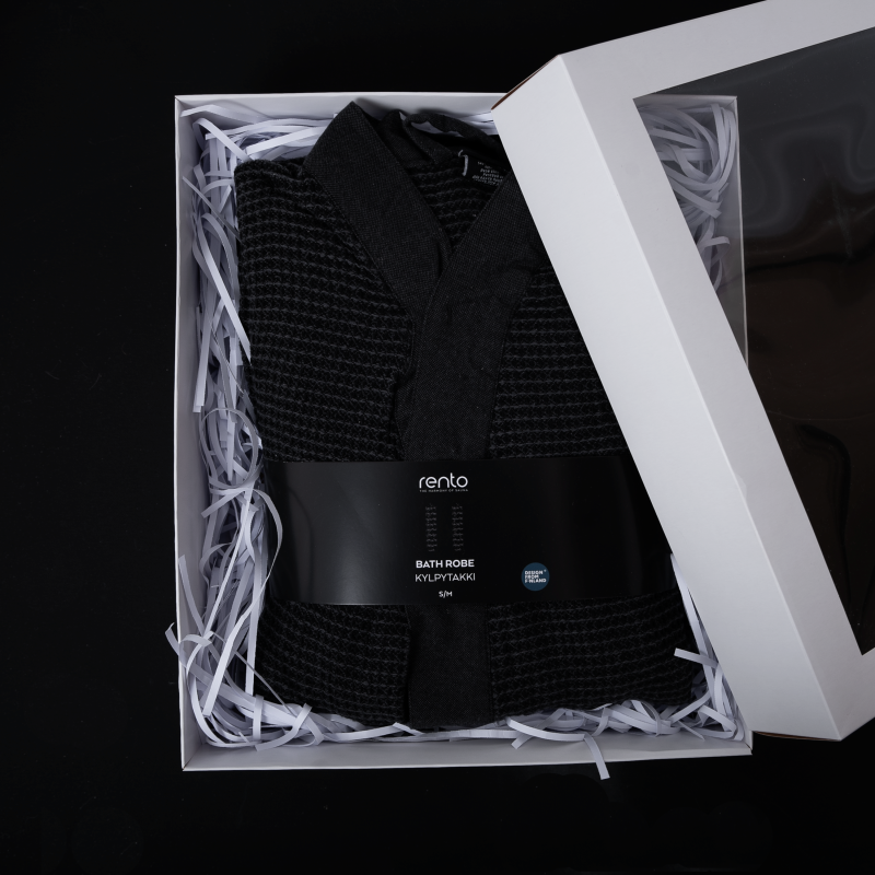 Kopalni plašč v darilni embalaži, RENTO KENNO, L/XL, siv