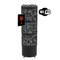 Električna peč za savno - Harvia Legend PO110FC 10,8 kW WiFi črne barve