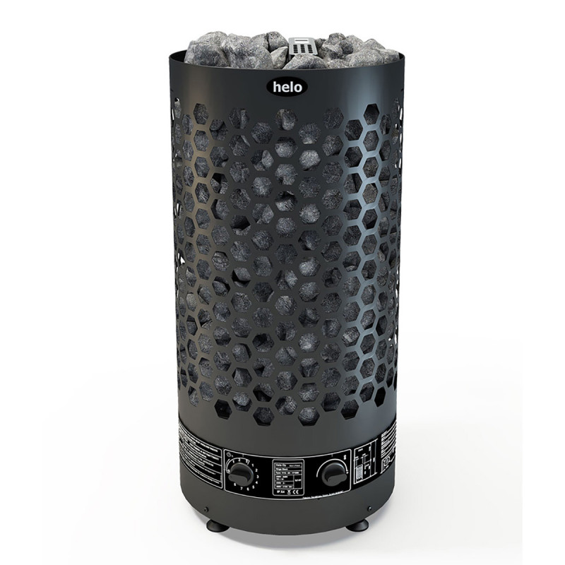 Električna peč za savno - HELO Ringo, črna BWT