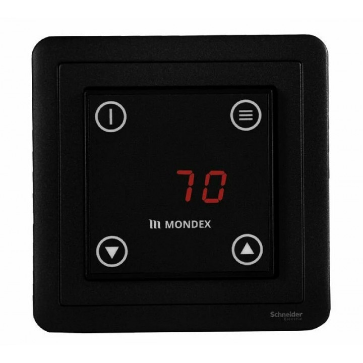 Električna peč za savno - MONDEX KAIRA, črna