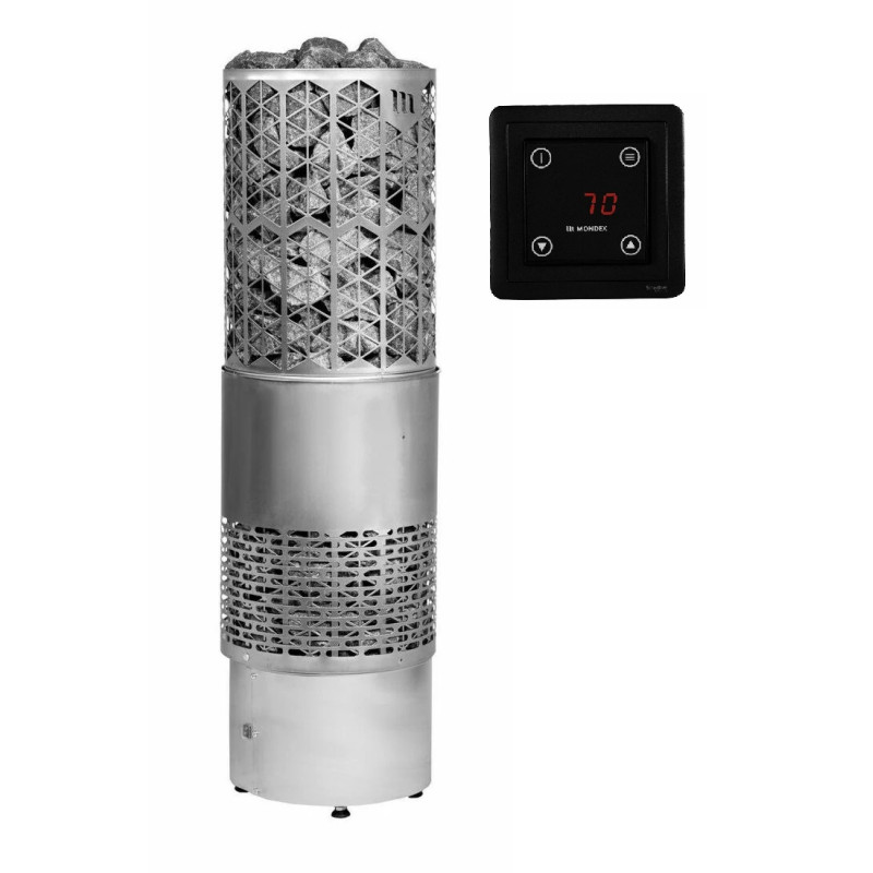 Električna peč za savno - MONDEX KAIRA, jeklo