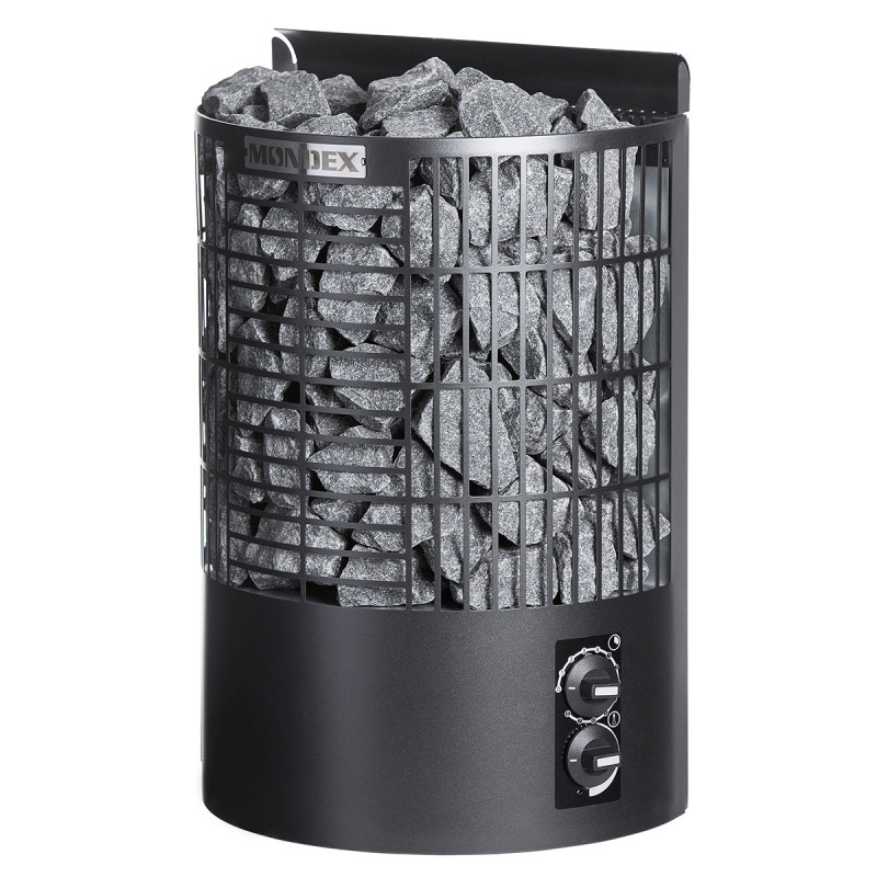 Električna peč za savno - MONDEX TENO, črna