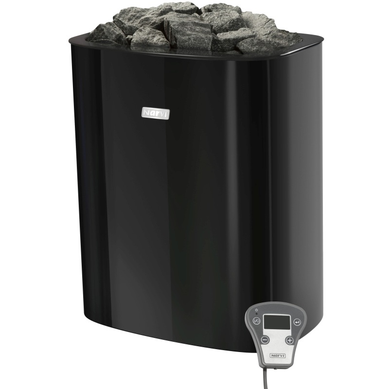 Električna peč za savno - NARVI NC Electric, črna 6 kW
