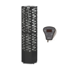 Električna peč za savno - NARVI SMOOTH 10,5 kW, črna 