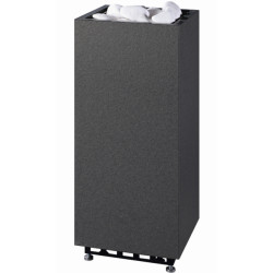 Električna peč za savno TULIKIVI RAE, črna, brez nadzorne plošče 