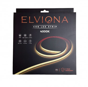 Elviona COB LED trak za savno, 4000 K, 5 m