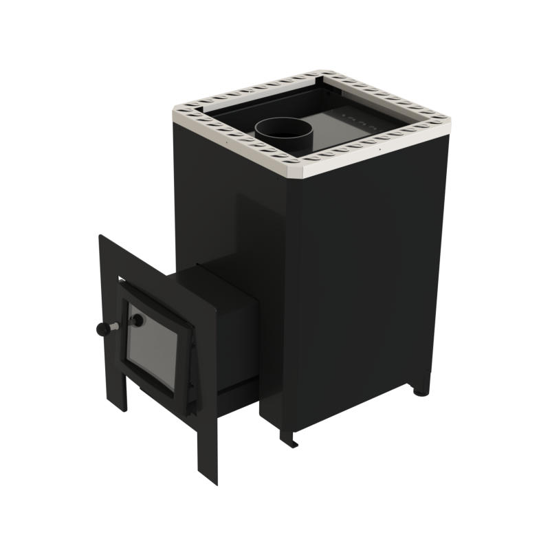 Peč za savno na drva - VILPRA FORNAX-14-LV z zunanjim kuriščem