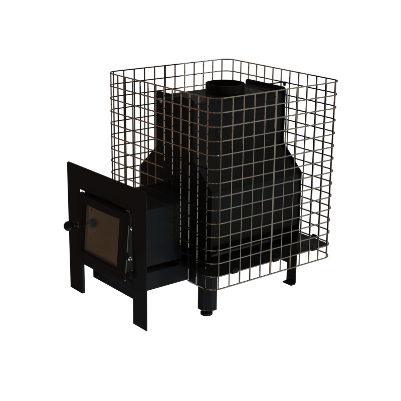 Peč za savno - VILPRA FORNAX-14-NL-V z zunanjim kuriščem