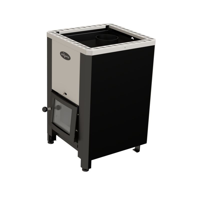 Peč za savno na drva - VILPRA FORNAX-E-V z notranjim kuriščem
