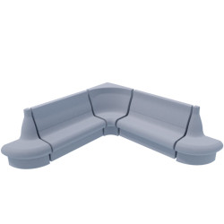 Sedež za parno savno V-2 