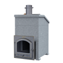Savna peč na drva - Gefest GFS ZK 45 (P) President 1160/60 milni kamen - 0