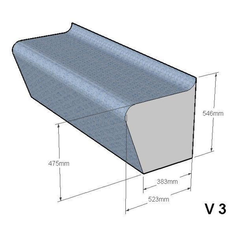 Sedež za parno savno V-3