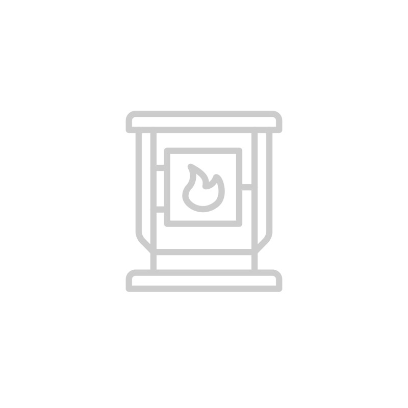 Peč za savno na drva - KASTOR SAGA 30 T, krom