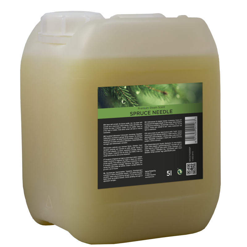 HARVIA aromatična olja za parno kopel, smrekove iglice 5 l HARVIA aromatična olja za parno kopel, smrekove iglice 5 l
