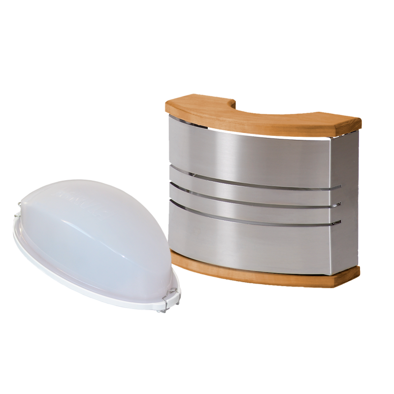 HARVIA luč za savno - Jeklo