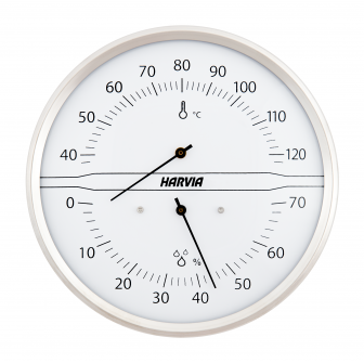 HARVIA termo-higrometer okrogel, bel