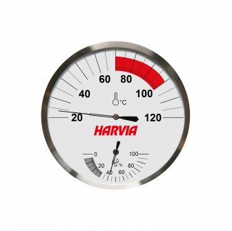 HARVIA termometer-higrometer 130 mm