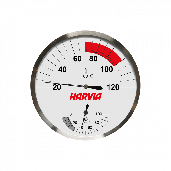 HARVIA termometer-higrometer 130 mm