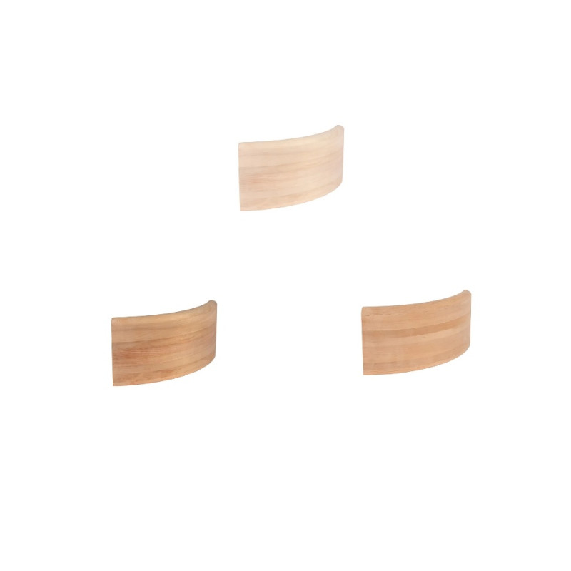 Zunanji lok za modularne klopi za savne, 400 mm