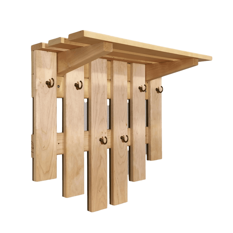 Obešalnik s polico - NAGI 550x260x500