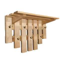 Obešalnik s polico - NAGI 630x260x400 