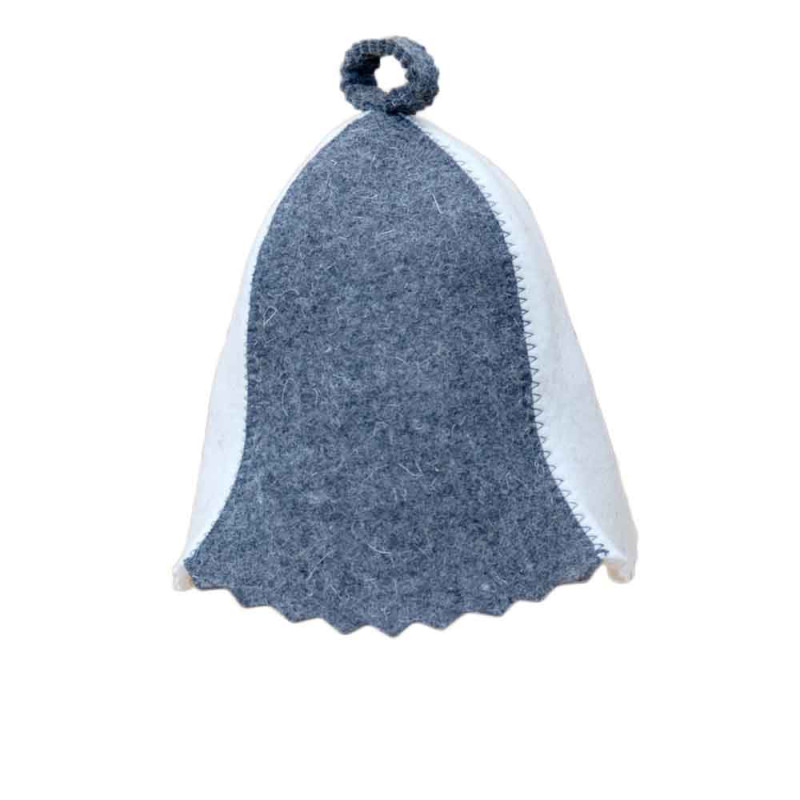 Kapa za savno - bela, siva