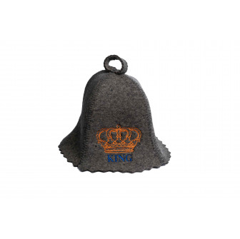 Kapa za savno - KING, siva