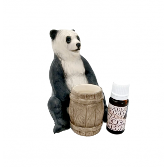 Keramična posoda za dišave - panda