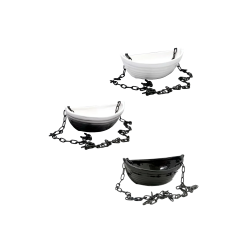 Keramična posoda za dišave - čoln z verigo 