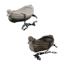 Keramična posoda za dišave - čoln s punčko  Keramična posoda za dišave - čoln s punčko