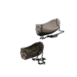 Keramična posoda za dišave - čoln s Pozejdonom 