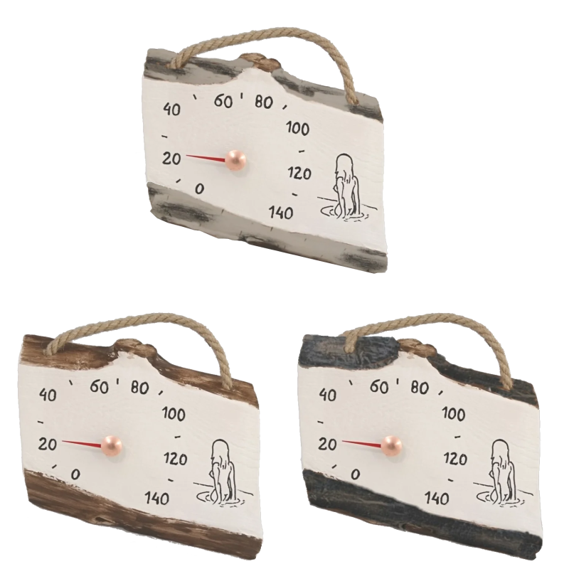 Keramični termometer za savno - dekle v vodi