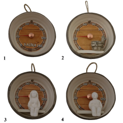 Keramični termometer za savno - sod  Keramični termometer za savno - sod