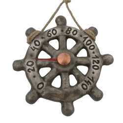 Keramični termometer za savno - kolo 