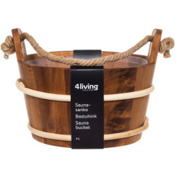 Vedro iz jelše s plastičnim vložkom 