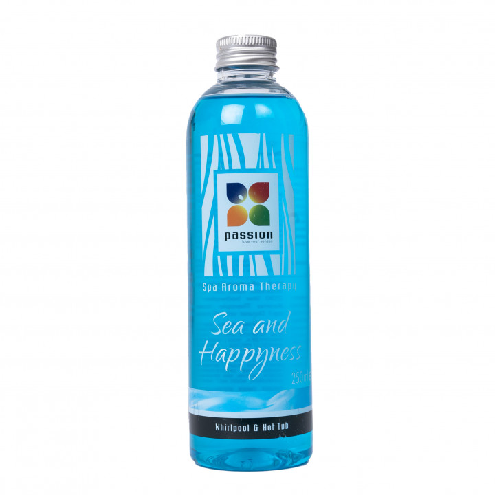 PASSION aromaterapevtska dišava za masažne bazene in masažne kadi, morje in sreča 250 ml