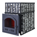 Savna peč na drva GEFEST - GFS ZK 45 (M) v rešetki - 1