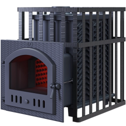 Savna peč na drva GEFEST - GFS ZK 45 (M) v rešetki  Savna peč na drva GEFEST - GFS ZK 45 (M) v rešetki