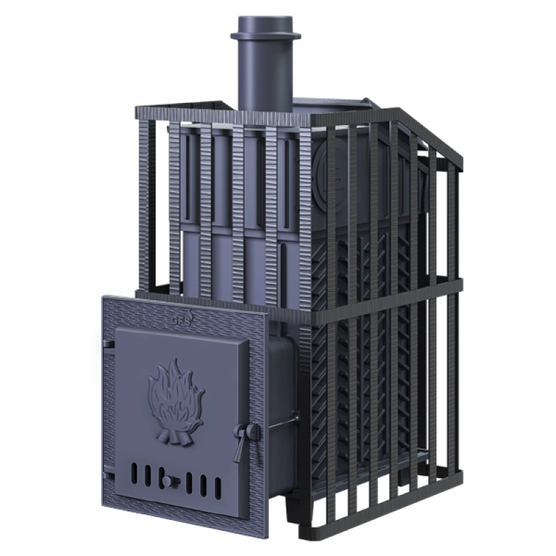 Peč za savno na drva GEFEST - GFS ZK Uragan 25 z rešetko